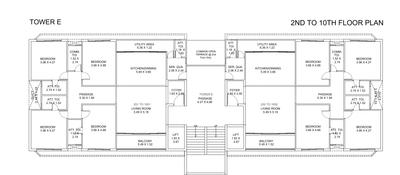 Project Image of 1826.96 - 2688.93 Sq.ft 3 BHK Apartment for buy in Baroda Indumati Palace Residences Tower E