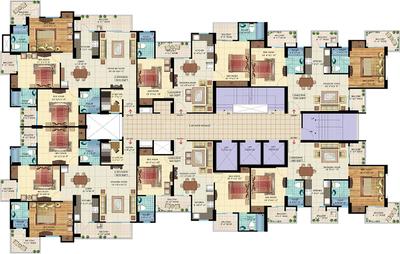 Project Image of 946.0 - 1800.0 Sq.ft 2 BHK Apartment for buy in Rishabh Iris Tower