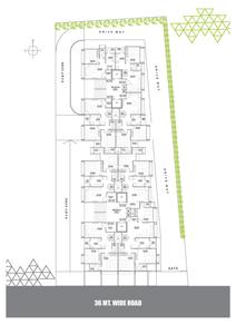 Project Image of 1260 Sq.ft 3 BHK Apartment / Flat for sale in Thaltej for Rs. 9500000