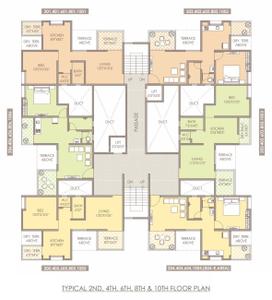Project Image of 568 Sq.ft 1 BHK Apartment / Flat for sale in Yewalewadi for Rs. 2800000