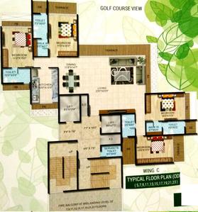 Project Image of 783.0 - 826.0 Sq.ft 3 BHK Apartment for buy in Bhagwati Greens 3