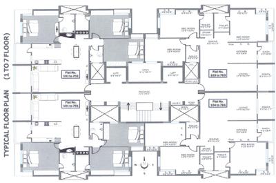 Project Image of 0.0 - 903.2 Sq.ft 3 BHK Apartment for buy in Pooja Icon Silver