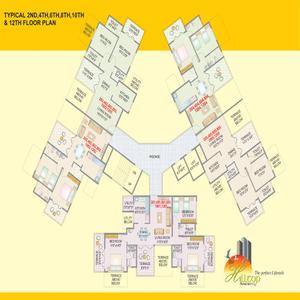 Project Image of 1049.0 - 1490.0 Sq.ft 2 BHK Apartment for buy in Uday Hilltop Residency