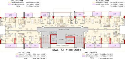 Project Image of 743.89 - 1973.02 Sq.ft 2 BHK Apartment for buy in Adani Atelier Greens