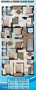 Project Image of 1304.0 - 1388.0 Sq.ft 3 BHK Apartment for buy in Sai C K Paradise