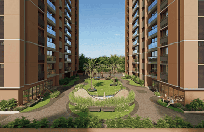 Project Image of 2125 Sq.ft 3 BHK Apartment / Flat for sale in Chharodi for Rs. 11500000