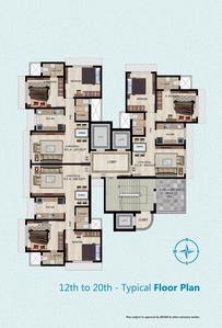 Project Image of 626.0 - 633.0 Sq.ft 2 BHK Apartment for buy in Shivoham Avyukta Breeze