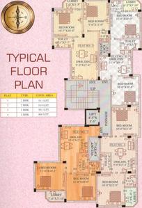 Project Image of 311.0 - 519.0 Sq.ft 1 BHK Apartment for buy in Shri Siddhi Kamala Apartment