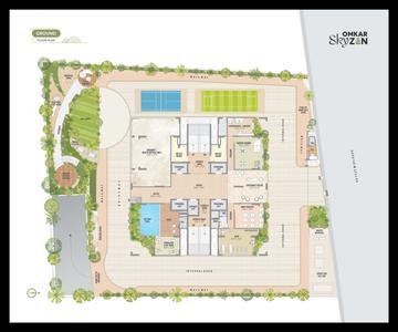 Project Image of 0.0 - 1095.66 Sq.ft 3 BHK Apartment for buy in Omkar Skyzen