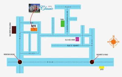 Lakshmi Classic Images for Location Plan of Lakshmi Infratech Classic 1