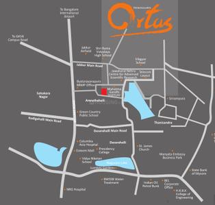 Project Image of 1060.0 - 1203.0 Sq.ft 2 BHK Apartment for buy in Trendsquares Ortus Phase I