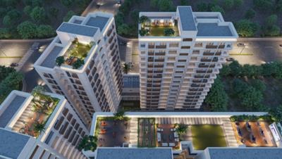 Project Image of 592.88 - 827.53 Sq.ft 2 BHK Apartment for buy in Vincitore Valley