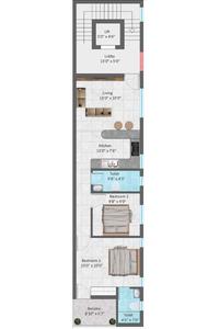 Project Image of 0.0 - 1029.0 Sq.ft 2 BHK Apartment for buy in DCC Akshara