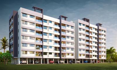 Project Image of 936.0 - 1008.0 Sq.ft 2 BHK Apartment for buy in Shree Vitthal Towers Building C And D