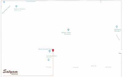 Satyam Avenue Images for locationPlan 1
