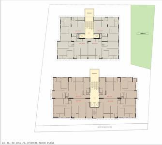 Project Image of 1267.66 - 1848.05 Sq.ft 3 BHK Apartment for buy in Lilamani Rajul Greens
