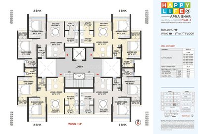 Project Image of 500.0 - 704.0 Sq.ft 2 BHK Apartment for buy in Samraat Apna Ghar Phase II