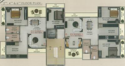 Project Image of 510.0 - 714.0 Sq.ft 1 BHK Apartment for buy in Radhika Shuban Society