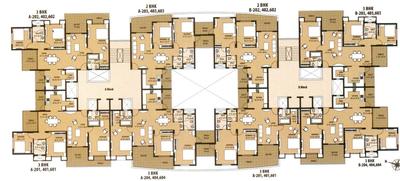 Project Image of 1458.0 - 2013.0 Sq.ft 2 BHK Apartment for buy in Vedant Ishita Pardise