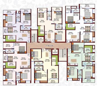 Project Image of 1060.0 - 1450.0 Sq.ft 2 BHK Builder Floor for buy in Shree Ramdeo Garden Block C