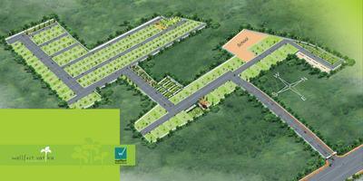 Project Image of 0.0 - 1622.77 Sq.ft Residential Plot Plot for buy in Wallfort Vatika Phase 1