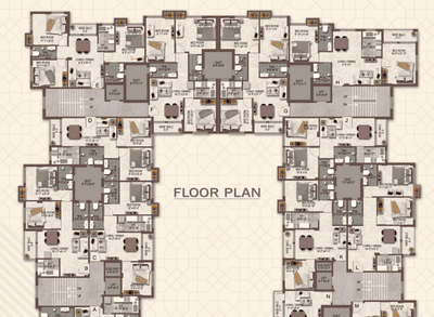 Project Image of 779.0 - 1072.0 Sq.ft 2 BHK Apartment for buy in Paradise Bijay Residency