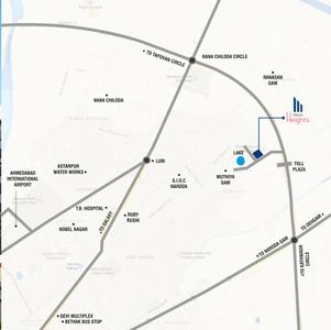 Project Image of 684 Sq.ft 1 BHK Apartment / Flat for sale in Naroda for Rs. 2200000