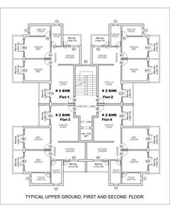 Project Image of 829.0 - 2020.0 Sq.ft 2 BHK Apartment for buy in Asian Constructions Zalore Residency II