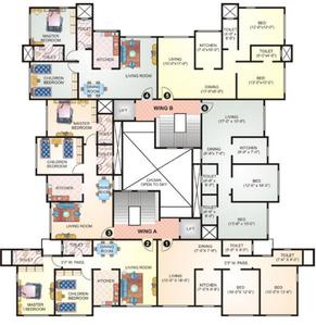 Project Image of 886.0 - 910.0 Sq.ft 2 BHK Apartment for buy in Ecohomes Eco Heights