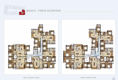 Project Image of 1150.0 - 1865.0 Sq.ft 3 BHK Apartment for buy in Lancor The Central Park Lake Front 