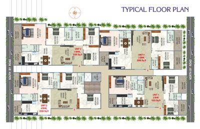 Project Image of 1933.0 - 2356.0 Sq.ft 3 BHK Apartment for buy in Ballal Surya Elegence