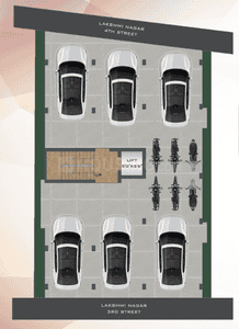 Project Image of 1163.0 - 1212.0 Sq.ft 3 BHK Apartment for buy in Vijay Laxmi Flats