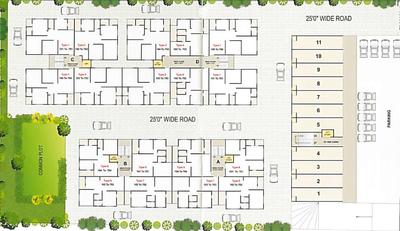 Project Image of 1341.0 - 1602.0 Sq.ft 2 BHK Apartment for buy in Maruthi Mahavir Status