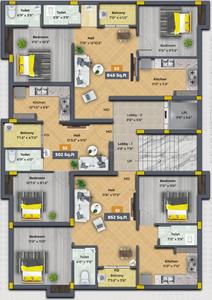 Project Image of 502.0 - 1115.0 Sq.ft 1 BHK Apartment for buy in Sai White Berry