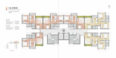 Project Image of 402.14 - 585.66 Sq.ft 1 BHK Apartment for buy in Bachraj Legend Wing ABC