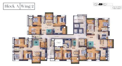 Project Image of 1626.0 - 2880.0 Sq.ft 3 BHK Apartment for buy in Intellia Smart Home