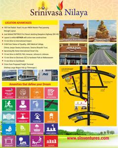 Project Image of 1485.0 - 1800.0 Sq.ft Residential Plot Plot for buy in SLN Srinivasa Nilaya