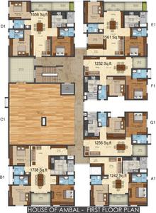 Project Image of 736.0 - 1088.0 Sq.ft 2 BHK Apartment for buy in Adroit House of Ambal
