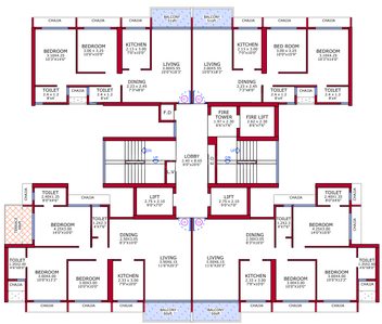 Project Image of 1200 Sq.ft 2 BHK Apartment / Flat for sale in Sanpada for Rs. 28000000