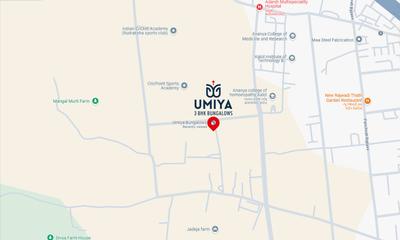 Project Image of 1424.39 - 1650.32 Sq.ft 3 BHK Villa for buy in Umiya Bungalows