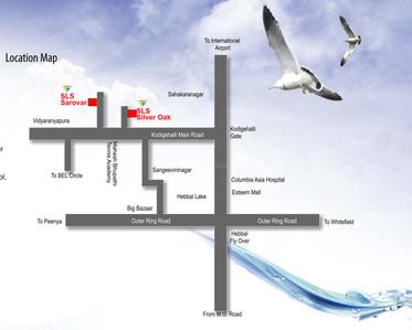 Project Image of 959.0 - 1368.0 Sq.ft 2 BHK Apartment for buy in SLS Sarovar