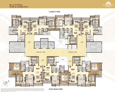 Project Image of 304.62 - 624.84 Sq.ft 1 BHK Apartment for buy in Al Mantasha The Heavens Palace Phase I