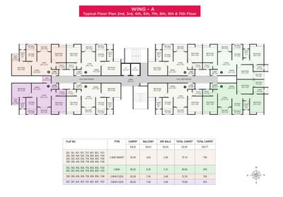 Project Image of 756.0 - 976.0 Sq.ft 2 BHK Apartment for buy in Newton Homes Tathawade Phase II