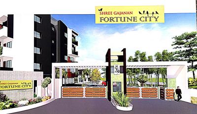 Project Image of 415.59 - 623.59 Sq.ft 1 BHK Apartment for buy in Shree Gajanan Fortune City