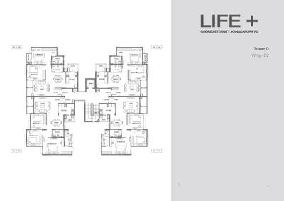 Project Image of 711.0 - 1938.0 Sq.ft 1 BHK Apartment for buy in Godrej Eternity