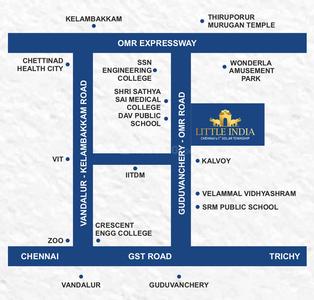 Project Image of 500.0 - 1399.0 Sq.ft 1 BHK Villa for buy in PKR Little India Solar Township
