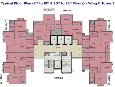 Project Image of 464.68 - 1210.94 Sq.ft 1 BHK Apartment for buy in Sattva Forest Ridge