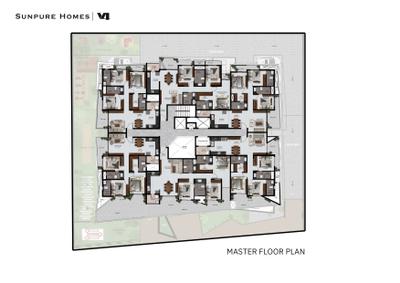 Project Image of 1169.44 - 1351.38 Sq.ft 3 BHK Apartment for buy in V4
