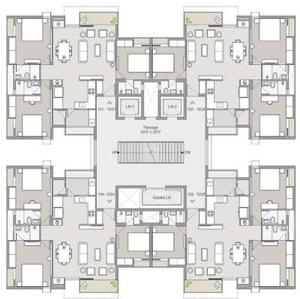 Project Image of 1005.0 - 1094.0 Sq.ft 3 BHK Apartment for buy in Globus Ananta