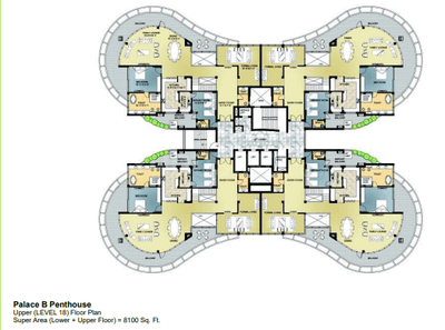 Project Image of 2900.0 - 8100.0 Sq.ft 3 BHK Apartment for buy in Omaxe The Forest Spa